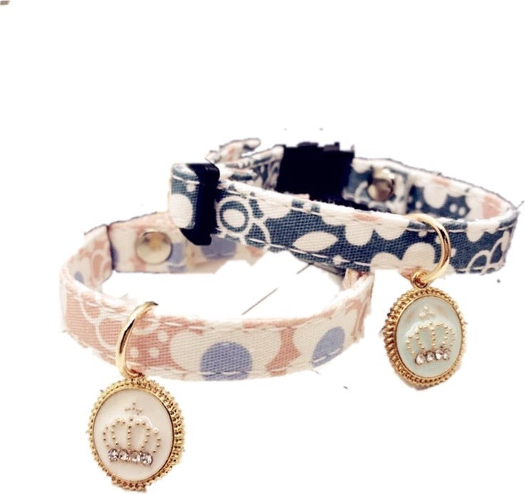 Lightly Adjustable Pet Accessories Sweet Floral Collar