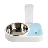 Pet Stainless Steel Automatic Drinking Water Feeding Integrated Tableware